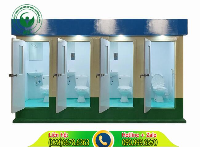 Dịch vụ cho thuê nhà vệ sinh di động