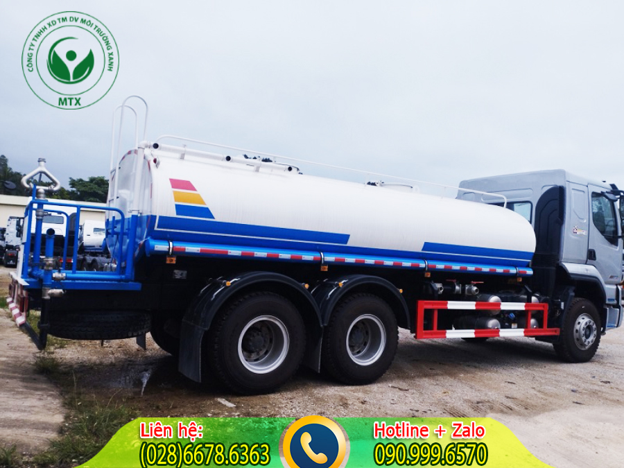 Cho thuê xe bồn chở nước sạch giá cả cạnh tranh