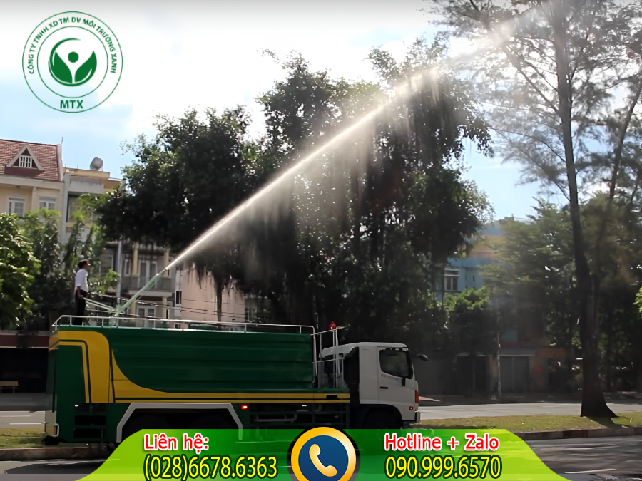 Cho thuê xe bồn Môi Trường Xanh với chất lượng tốt nhất
