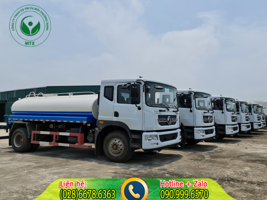 Cho thuê xe bồn chở nước sạch giá rẻ