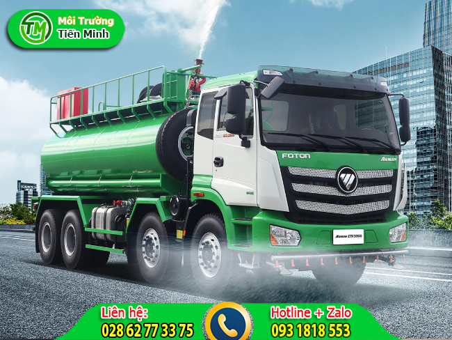 Cho thuê xe bồn chở nước tại công trình