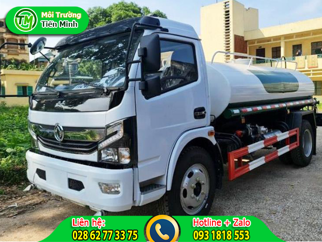 Cho thuê xe bồn chở nước bể bơi Tiến MInh