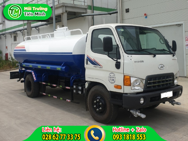 Cho thuê xe bồn chở nước bể bơi uy tín