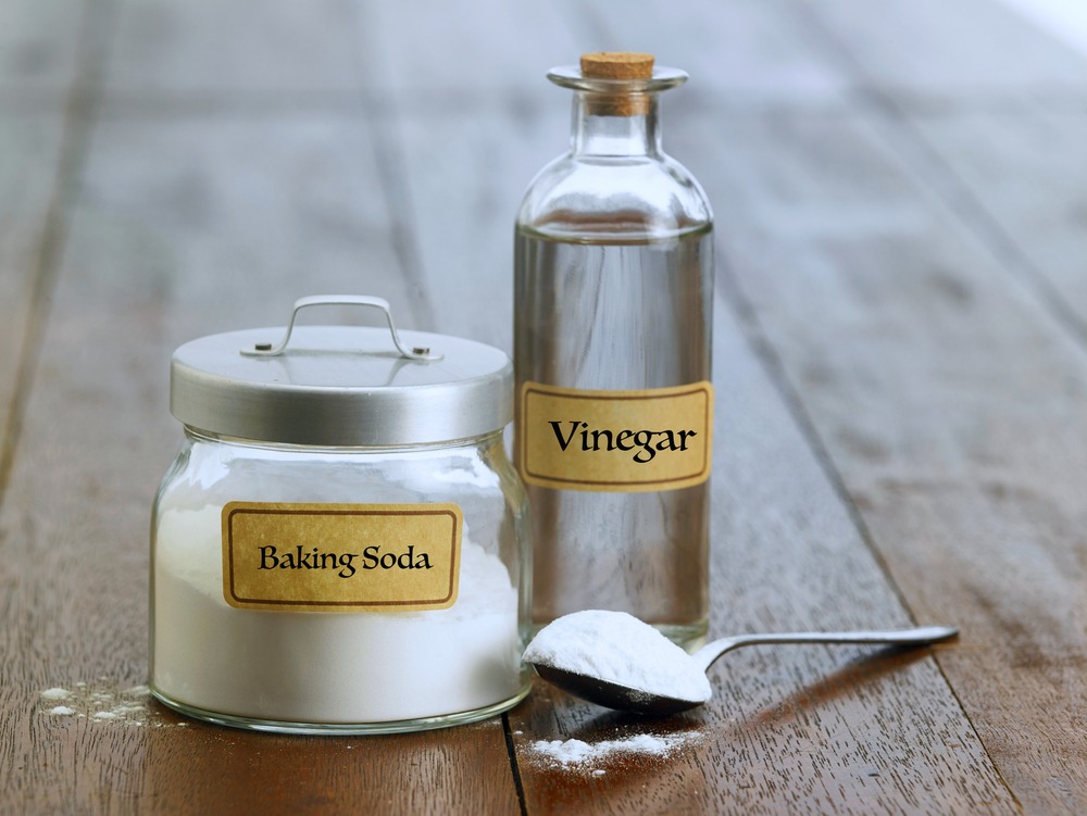 Baking Soda v&agrave; giấm