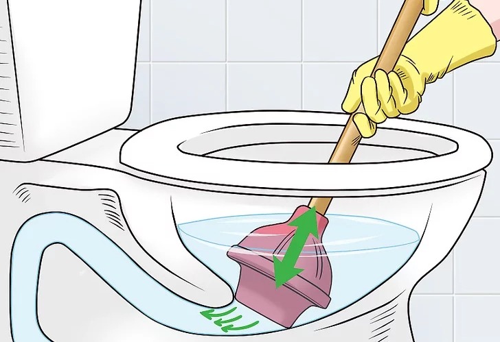 Thông bồn cầu nghẹt chất lượng