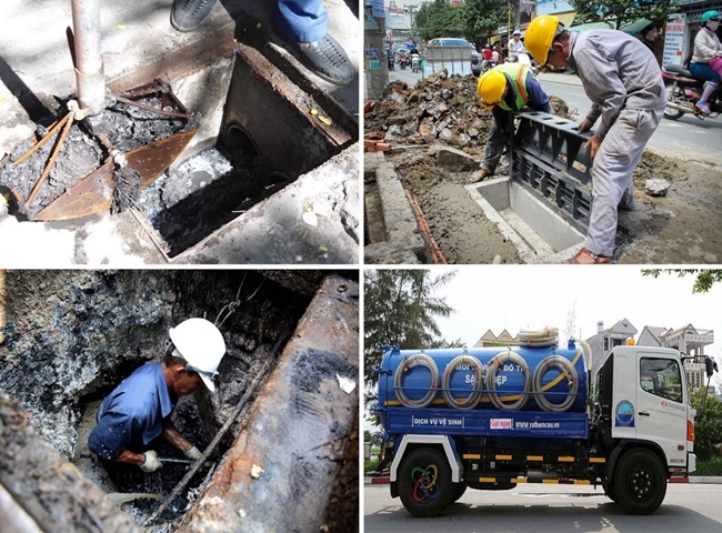 đơn vị nạo v&eacute;t hố ga