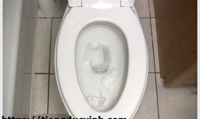 Cách sửa chữa bồn cầu không lên nước 