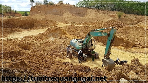 &Ocirc; nhiễm m&ocirc;i trường do khai th&aacute;c kho&aacute;ng sản