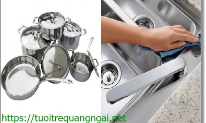 Cách làm sạch vết ố trên đồ inox nhanh chóng và đơn giản nhất