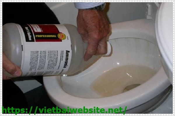 C&aacute;ch th&ocirc;ng tắc bồn cầu bằng baking soda v&agrave; giấm