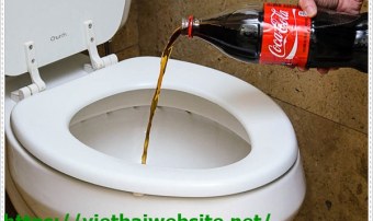 Cách thông bồn cầu đơn giản chỉ với Coca